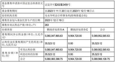 鹏扬淳旭债券型证券投资基金基金合同生效公告