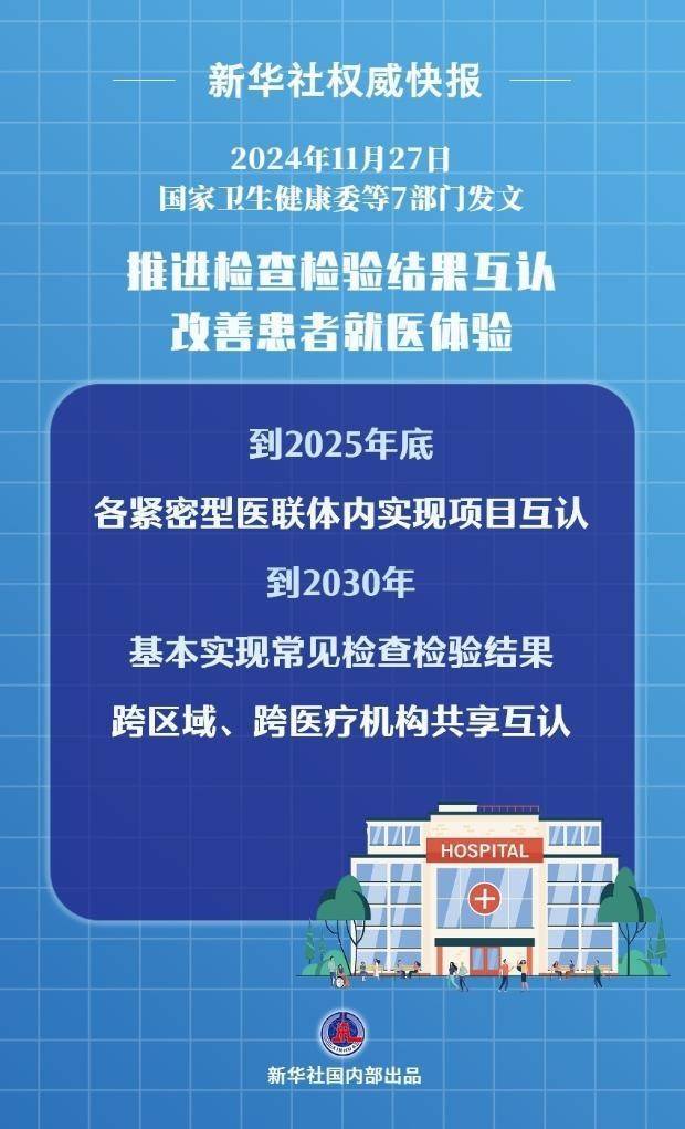 利好<strong></p>
<p>承销证券</strong>！七部门发文推进医疗机构检查检验结果互认