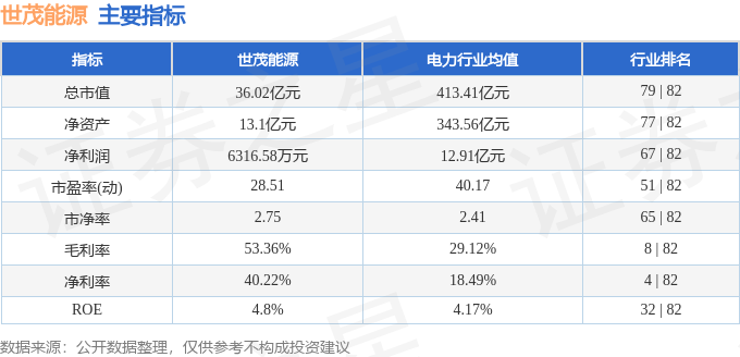 股票行情快报:世茂能源(605028)9月5日主力资金净买入1393.27万元